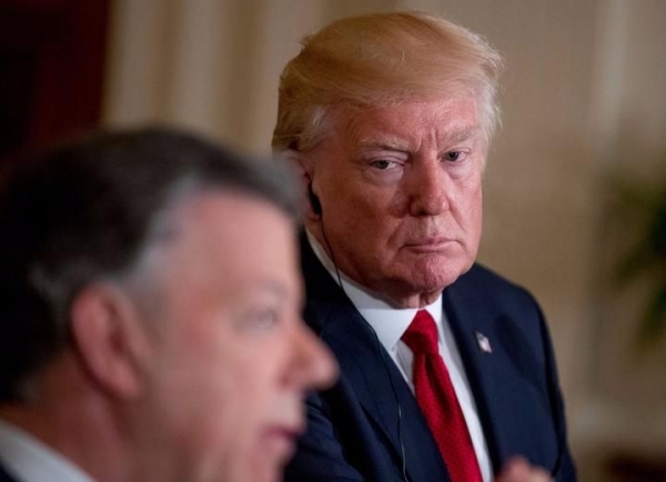 Santos le dijo a Trump que América Latina no apoyará una intervención militar a Venezuela