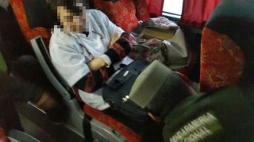 Pasajera viajaba con 10 kilos de marihuana