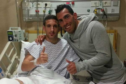Ham al Apache Tevez: "Gracias Carlitos por venir"