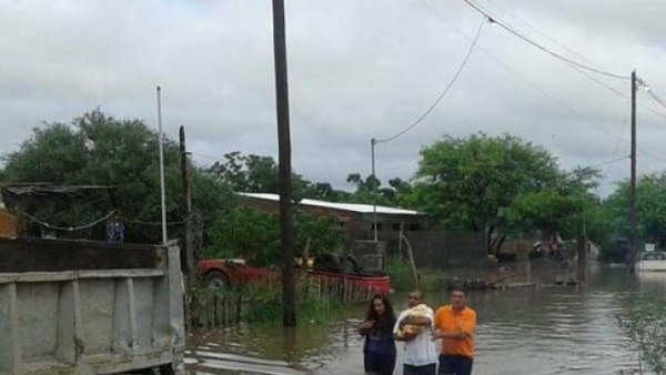 La Banda, golpeada con histórica lluvia de 265 mm en 24 horas