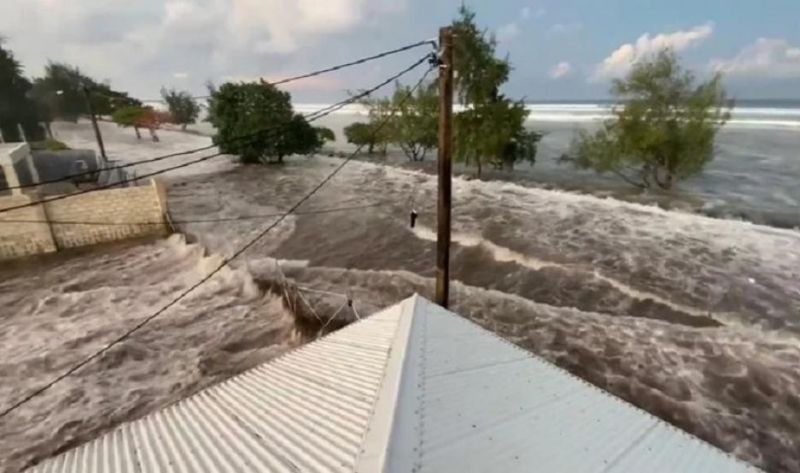 Tsunami en Tonga: olas de 3 metros en Japón y de 45 cm en California