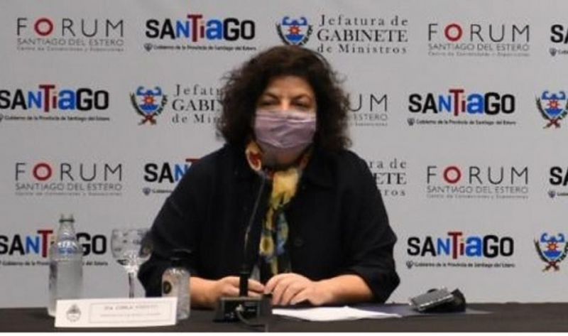 Carla Vizzotti: “El avance de meta que está teniendo Santiago es muy importante”