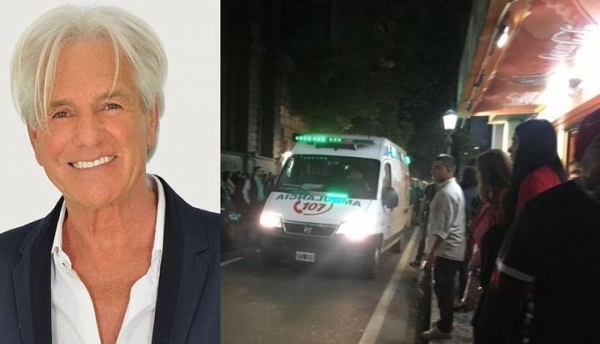 Sergio Denis se cayó de un escenario fue internado y su estado es grave