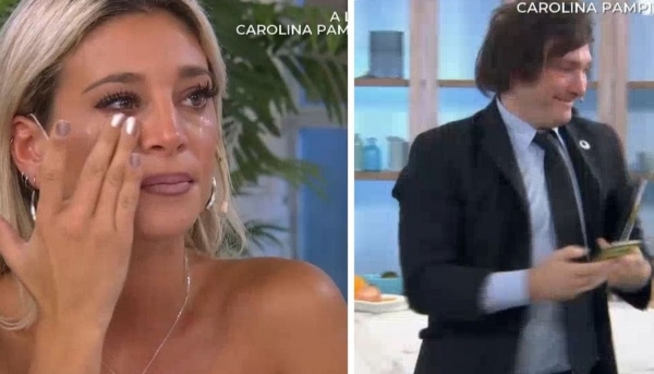Fuerte discusión entre Sol Pérez y Milei: La rubia lloró y al economista lo echaron en vivo del programa