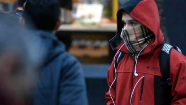El jueves despertó a Santiago con 3 grados bajo cero