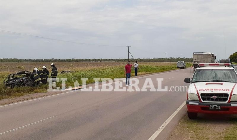 Quimilí: automovilista murió al chocar contra una camioneta