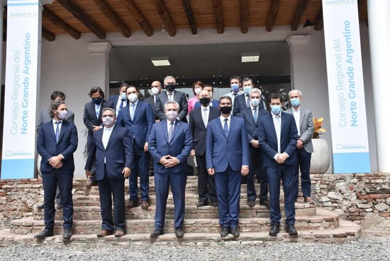 El Gobernador Zamora participo de la reunión de gobernadores del Norte Grande.