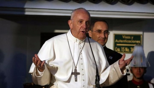 Francisco en Colombia: "Que nadie los engañe, no se dejen robar la esperanza"