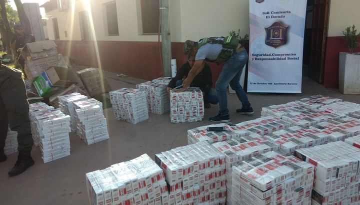 La Policía decomisó mercadería ilegal valuada en más de un millón y medio de pesos
