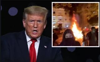 Donald Trump se refugió en el búnker de Casa Blanca durante las protestas en Washington