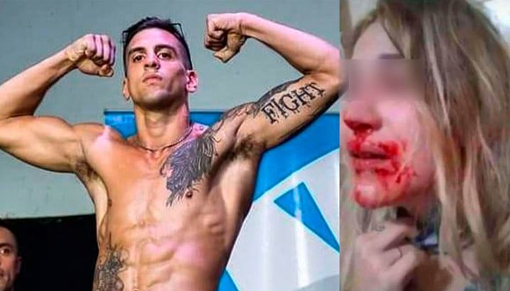 Un luchador de MMA golpeó a una mujer, se viralizó y fue detenido