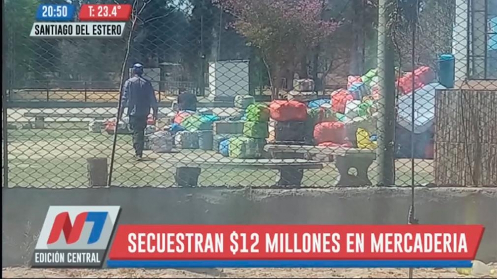 Policía Federal secuestró mercadería por un valor de 12 millones de pesos