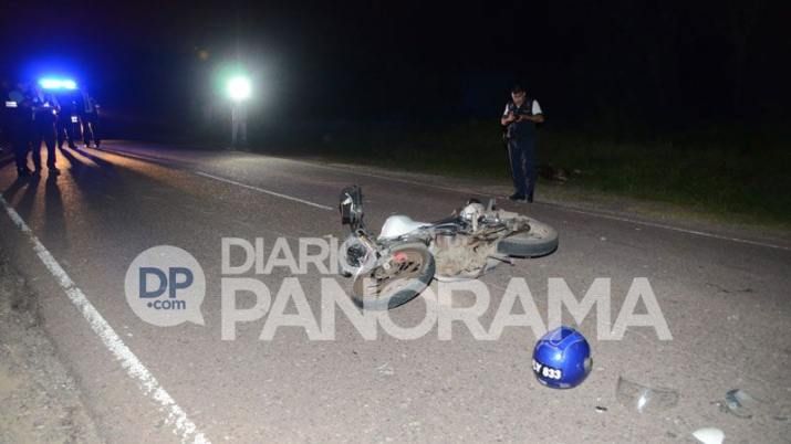 Joven motociclista falleció al impactar con un automóvil sobre Ruta Nacional 92