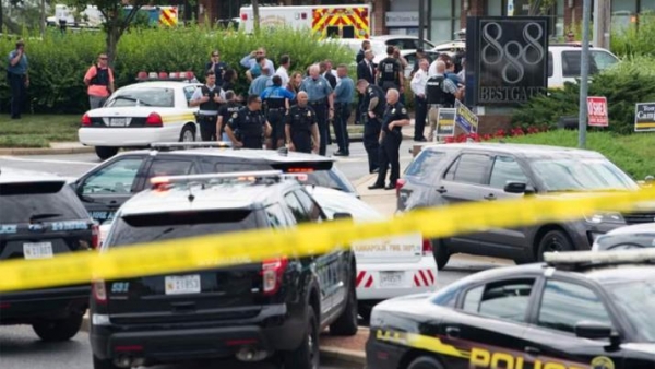 Tiroteo en un diario de EEUU deja 5 muertos y 20 heridos