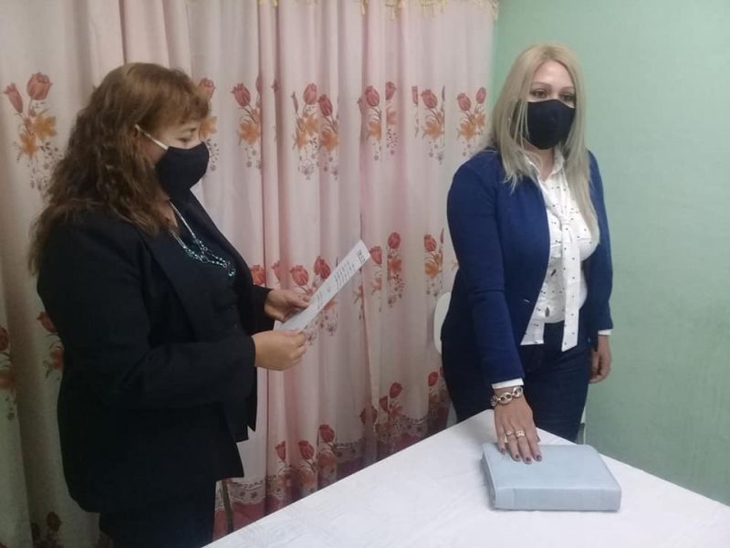 Gisella Paz asumió como edil en el H.C.D de Pampa de los Guanacos.