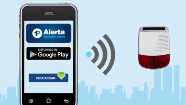 Massa realizó la presentación de un sistema de alerta ciudadana