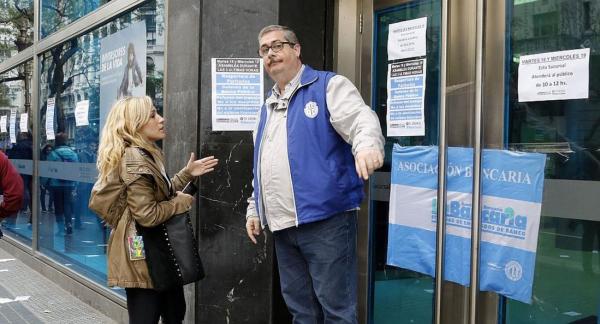 Una protesta gremial complicará la atención en los bancos