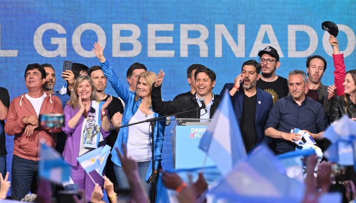 Axel Kicillof arrasó en la provincia de Buenos Aires