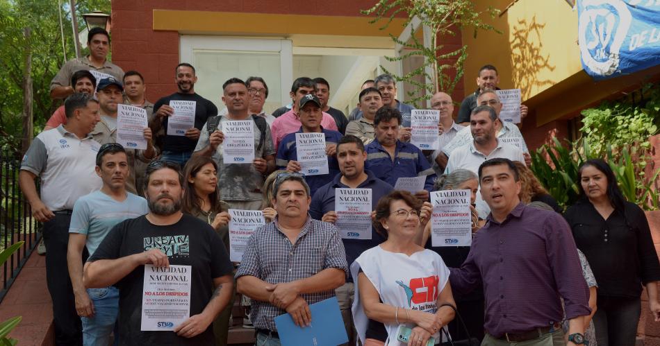 Empleados de Vialidad Nacional están en alerta por despidos.