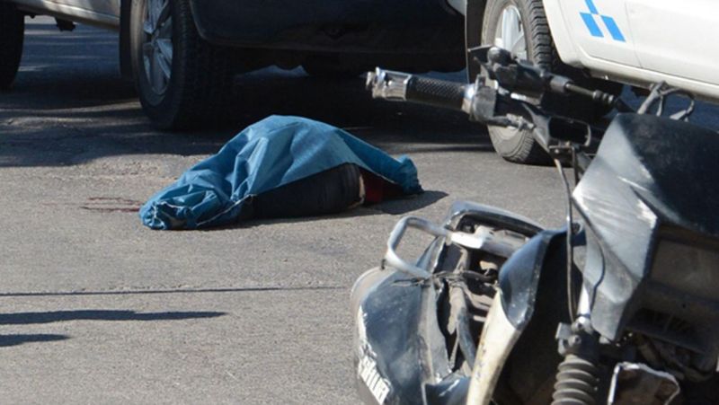 Ruta 34: motociclista fue brutalmente embestido por colectivo y murió en el acto