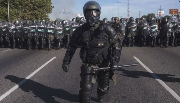 G20: el Gobierno hará una millonaria compra de material antidisturbios