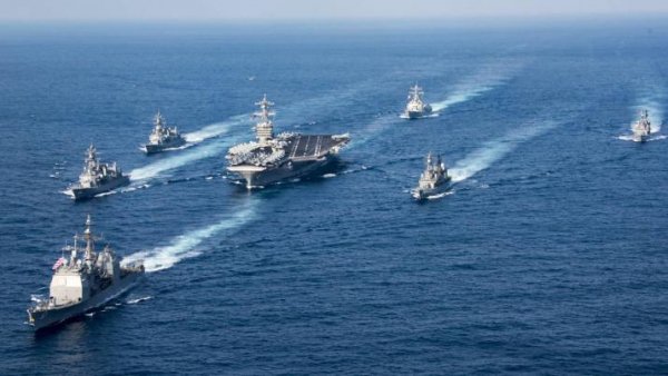 Estados Unidos despliega buques de guerra hacia la península de Corea