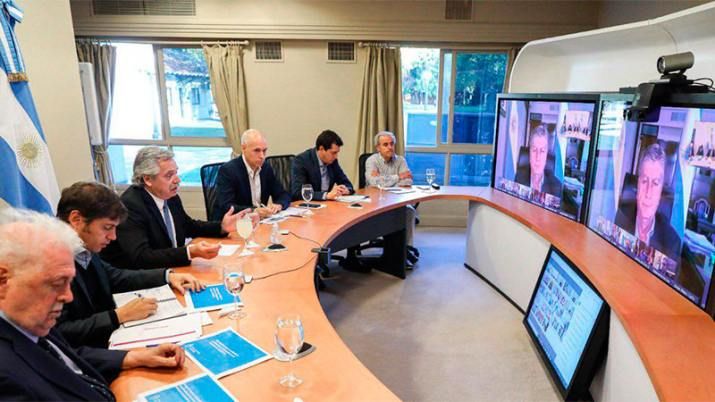 Alberto Fernández analizará la situación sanitaria con gobernadores