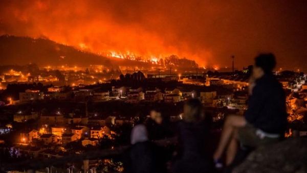 Grandes incendios dejan 36 muertos en Portugal y 4 en Galicia