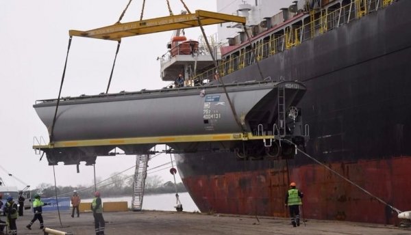 Llegaron vagones para el Ferrocarril Belgrano