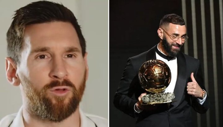 El elogio de Messi a Benzema por el Balón de Oro 2022: "Es un jugador maravilloso, fue un justo ganador"