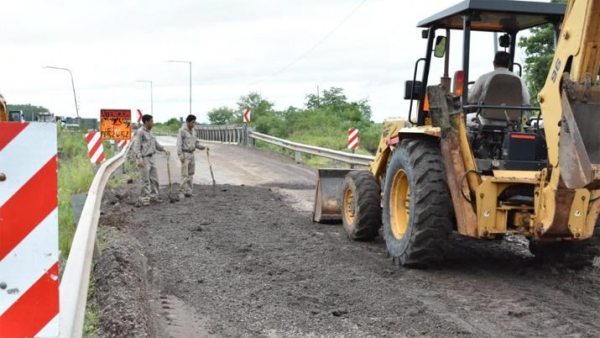 Vialidad Nacional trabaja para restablecer el tránsito en la Ruta 34