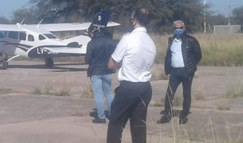 Activan protocolo sanitario tras el aterrizaje de una avioneta en Quimilí