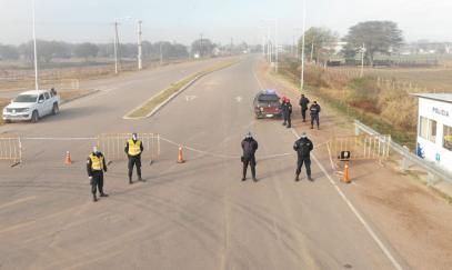 Coronavirus: Extreman el operativo policial en Los Juries