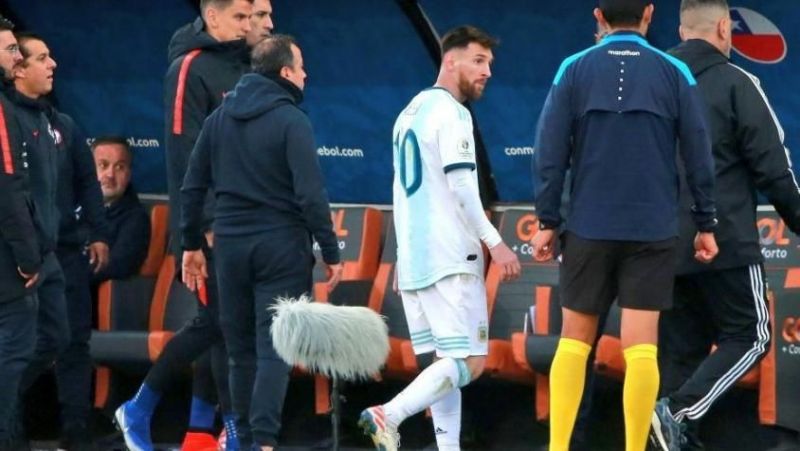 Duro comunicado de la Conmebol a Messi