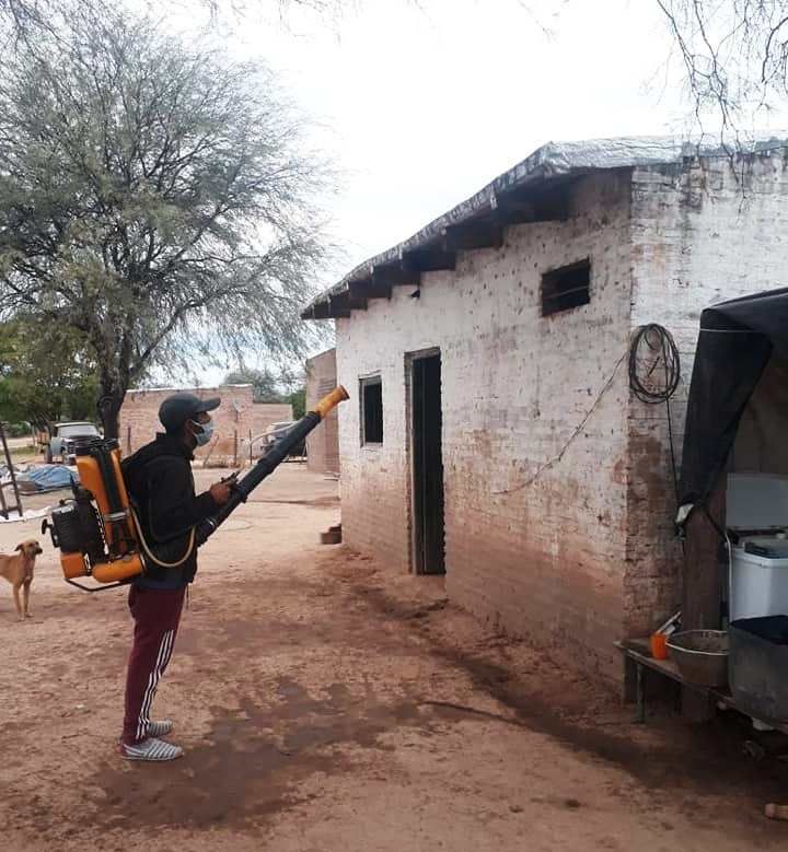 Realizaron fumigaciòn en Barrio Puesto los Sosa