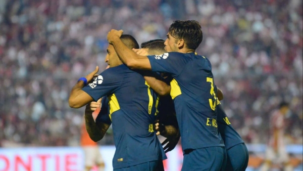Boca goleó, clasificó a la Copa y mandó al descenso a San Martín