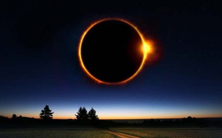 Este lunes, eclipse solar total