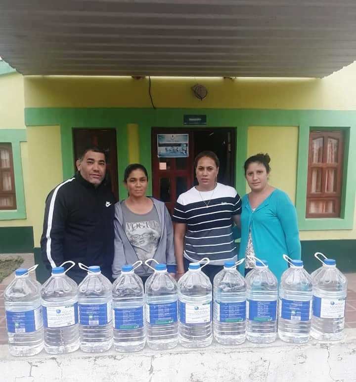La comuna pampeña entregó donaciones recibidas a familias