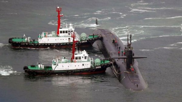 Un submarino nuclear de Estados Unidos llegó a la península de Corea
