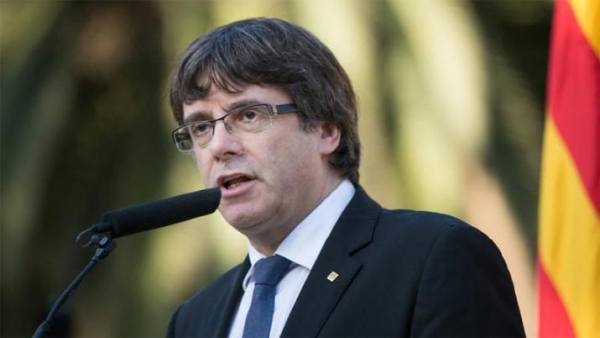 Puigdemont: la declaración de independencia de Cataluña sigue suspendida