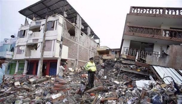 Un terremoto de 6º golpeó hoy a Ecuador