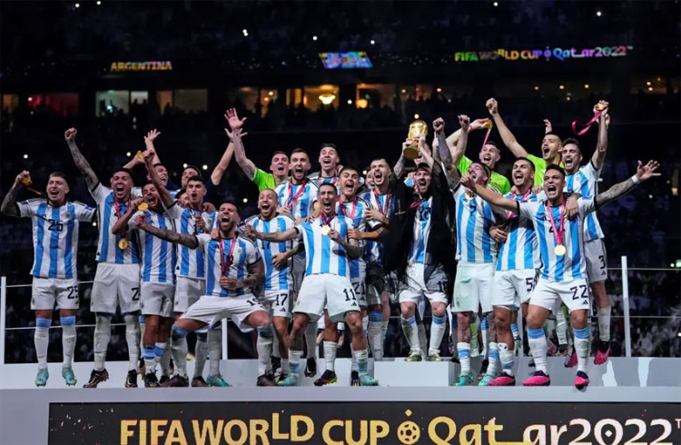 La selección argentina fue reelegida como el "Equipo del año" por la prensa mundial