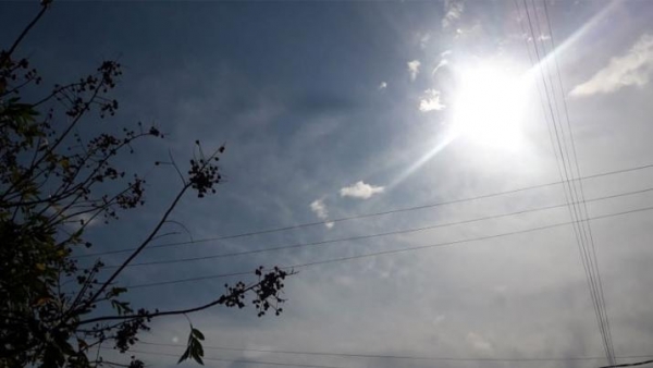 Anuncian un lunes muy inestable con 31 grados de máxima