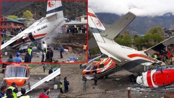 Nepal: un avión se despistó durante el despegue y murieron tres personas