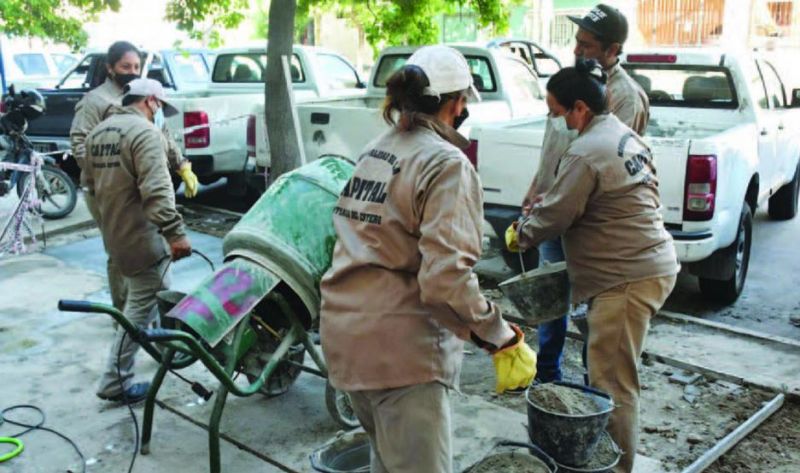 El Programa ''Potenciar Trabajo'' da empleo y permite capacitarse