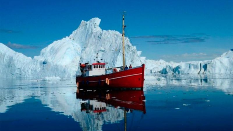 Ola de calor genera derretimiento "masivo" de capa de hielo en Groenlandia