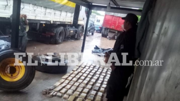 Quimilí: secuestran casi 100 ladrillos de marihuana provenientes de Misiones