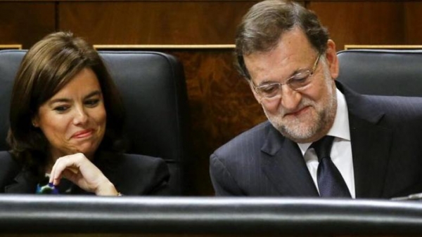La vicepresidente española asumió la presidencia de Cataluña