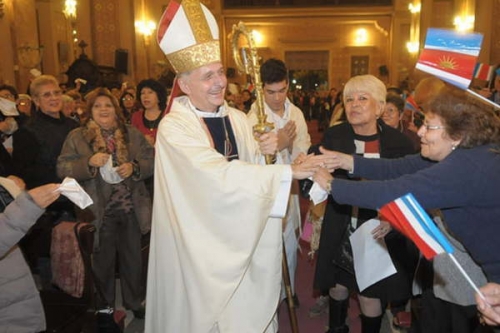 CEREMONIA Emotiva despedida a Mons. Ariel Torrado Mosconi en la Catedral