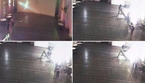 VIDEO: La fue a visitar a su mujer a la cárcel y le pegó una brutal golpiza